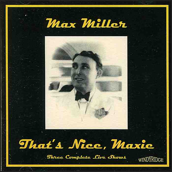 Max Miller  CD 