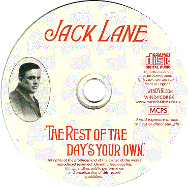 Jack Lane CD